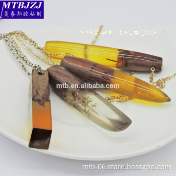 China Design Epoxy Resin AB Glue for Jewellery Making Resin Wood Necklace